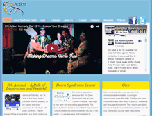 Tablet Screenshot of dsaction.com